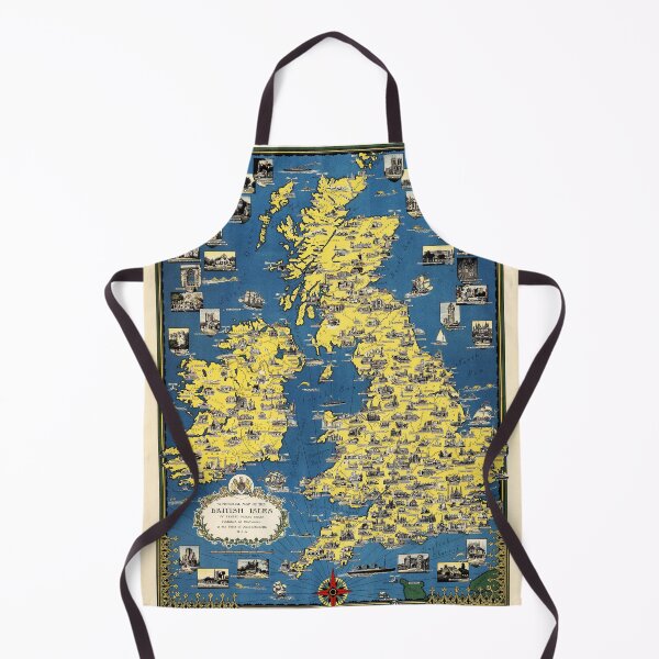 Item preview, A pictorial map of the British Isles 1939 designed and sold by colourfind.