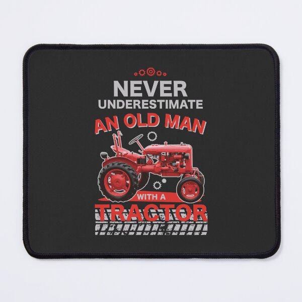 Item preview, Never Underestimate an Old Man with a Tractor - Vintage Tractor designed and sold by studio838.