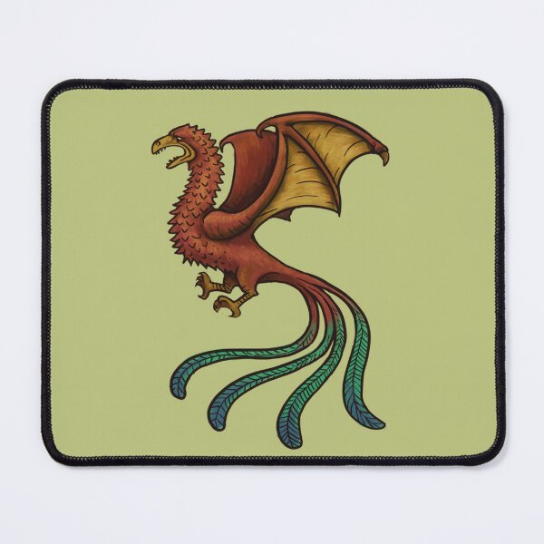 Item preview, Yi Qi. heraldic dinosaur designed and sold by Mario Lanzas.