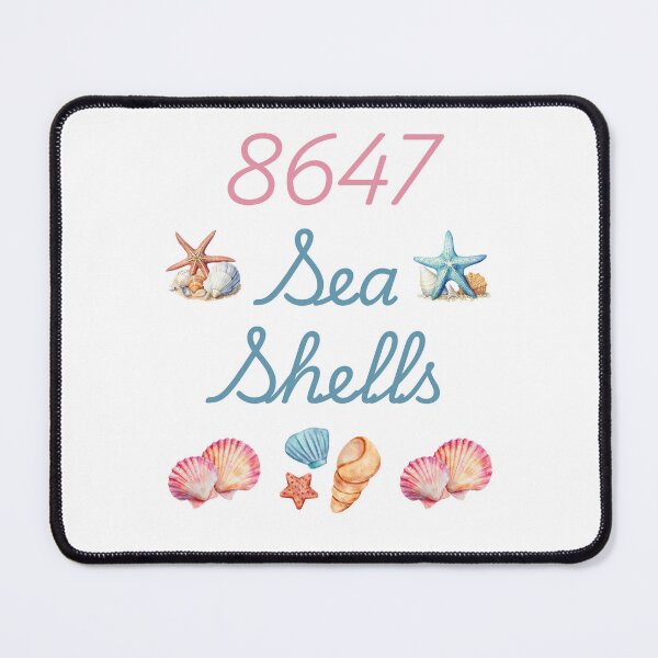 Item preview, 8647 Sea Shells Funny Gift For Shell Collectors designed and sold by WearFine.