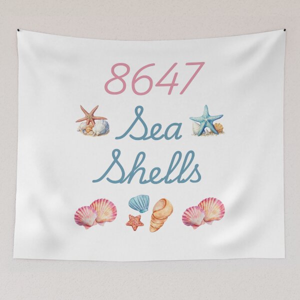 Item preview, 8647 Sea Shells Funny Gift For Shell Collectors designed and sold by WearFine.