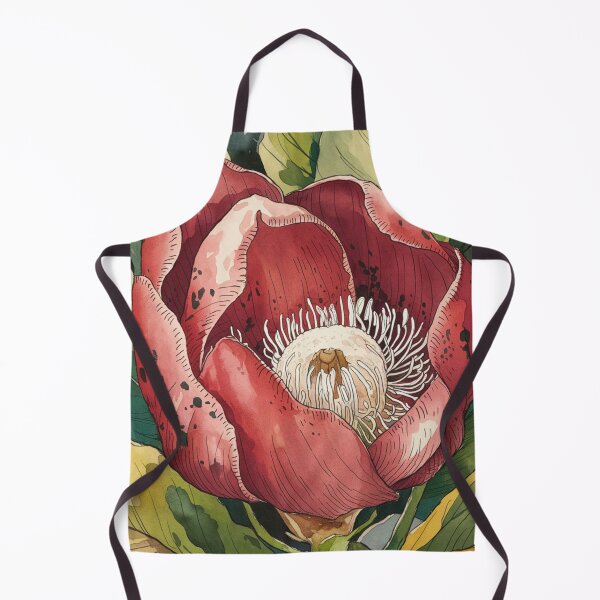 Item preview, Rafflesia flower in style Ernst Mollenhauer,watercolor. designed and sold by elegantpaterns.