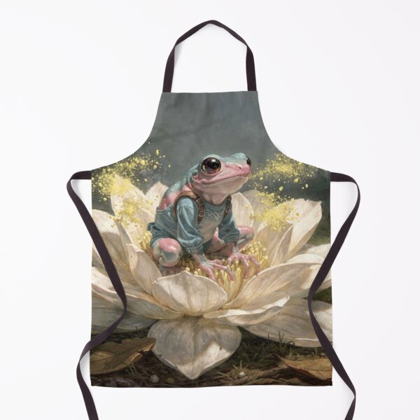 Item preview, Bloomlit Frog in the Hidden Woods designed and sold by Anvc-Art.