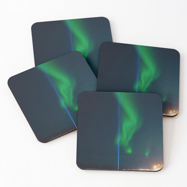 Item preview, The Northern Lights and Peace Light in  Iceland designed and sold by Scott-Tilley Photography.