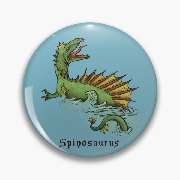 Item preview, Spinosaurus. medieval bestiary designed and sold by Mario Lanzas.