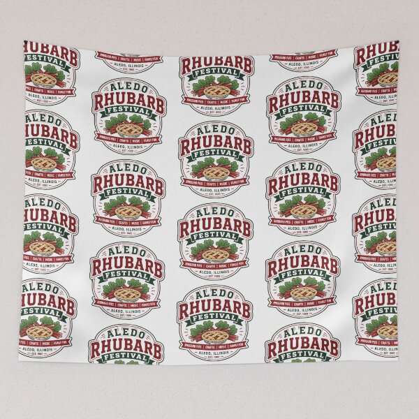 Item preview, Aledo Rhubarb Festival Illinois Design designed and sold by Combat Skies.