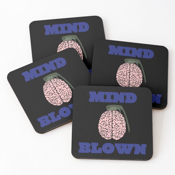 Item preview, Mind Blown – Exploding Brain Grenade Design for Big Thinker designed and sold by SnarkSharks.