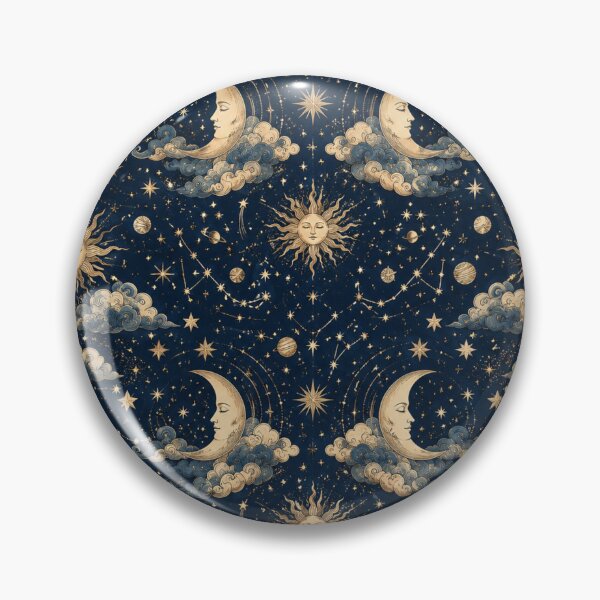 Item preview, Vintage Celestial Storybook Print designed and sold by PureVintageLove.