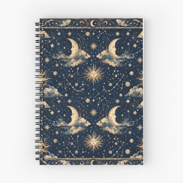 Item preview, Vintage Celestial Storybook Print designed and sold by PureVintageLove.