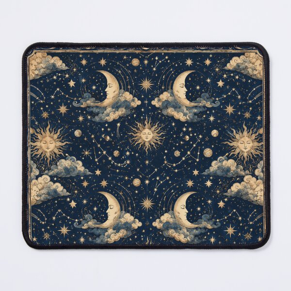 Item preview, Vintage Celestial Storybook Print designed and sold by PureVintageLove.