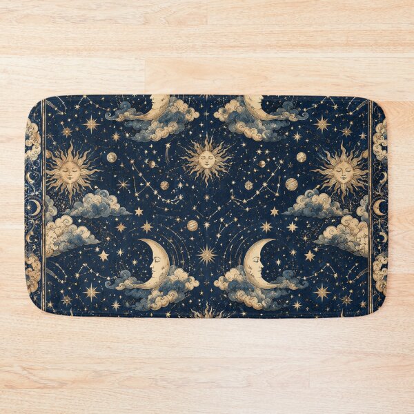 Item preview, Vintage Celestial Storybook Print designed and sold by PureVintageLove.