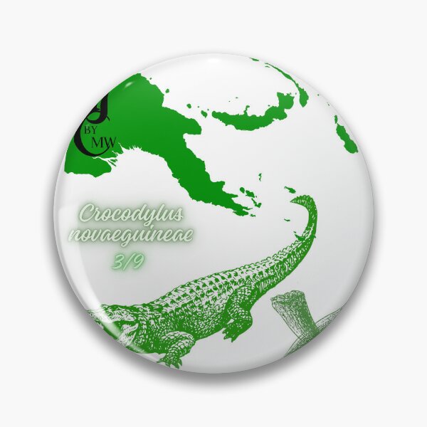 Item preview, New Guinea Crocodille (Crocodylus novaeguineae) designed and sold by Jungle Shop by M.W.