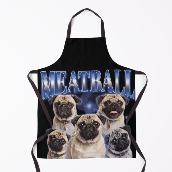 Item preview, Meatball the pug designed and sold by The King's general goods.