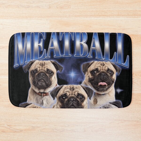 Item preview, Meatball the pug designed and sold by The King's general goods.
