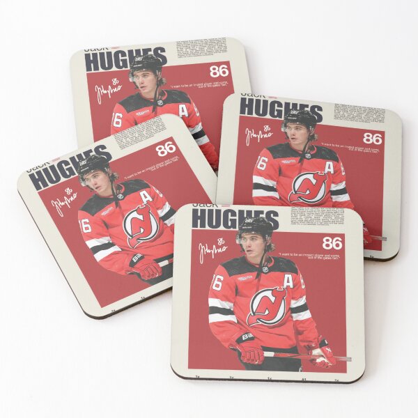 Item preview, Jack Hughes designed and sold by Skeleton Hockey Department .