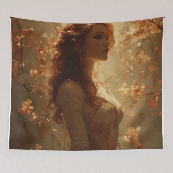 Item preview, Apricot Reverie designed and sold by oanaunciuleanu.