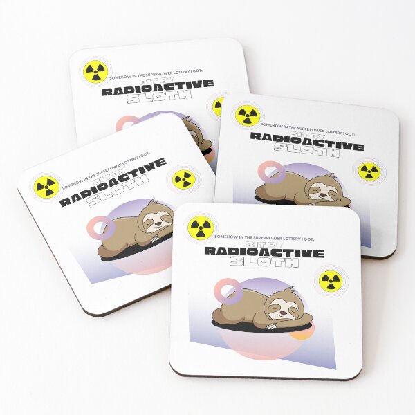 Item preview, Radioactive Sloth designed and sold by SnarkSharks.