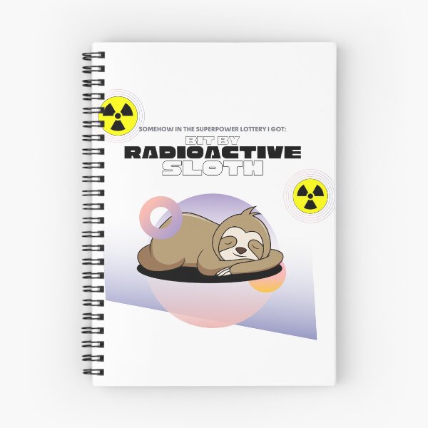 Aperçu de l'œuvre Paresseux radioactif créée et vendue par SnarkSharks.