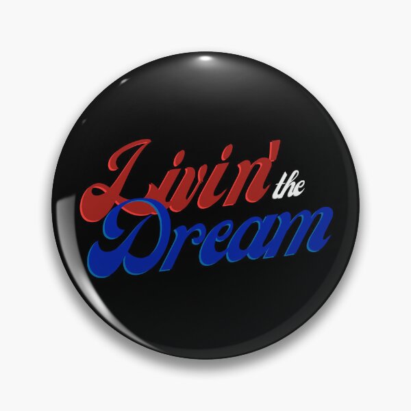 Item preview, Livin’ the Dream - Red, White and Blue designed and sold by SnarkSharks.