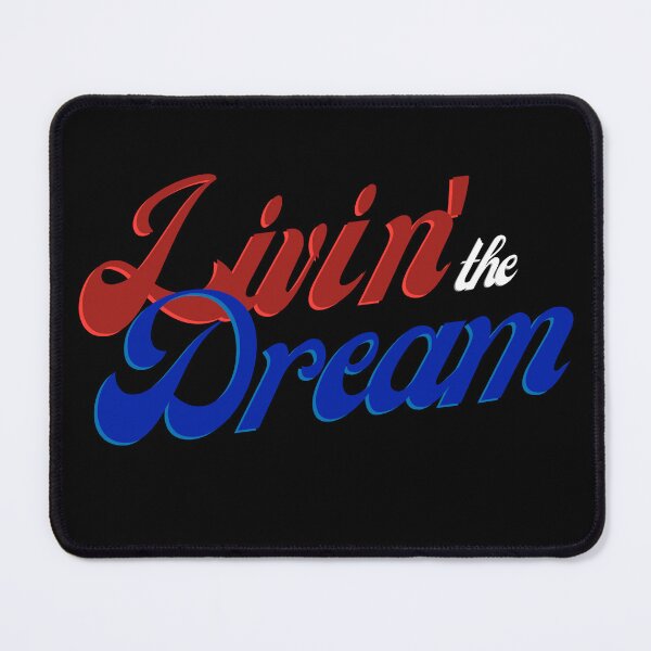 Item preview, Livin’ the Dream - Red, White and Blue designed and sold by SnarkSharks.