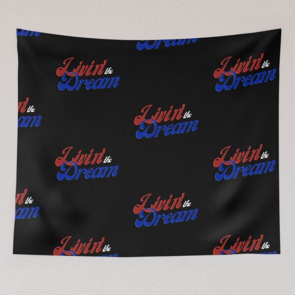 Item preview, Livin’ the Dream - Red, White and Blue designed and sold by SnarkSharks.