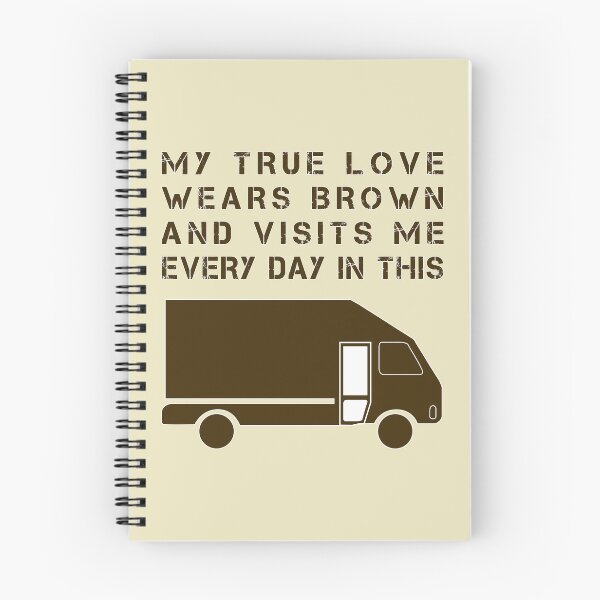 Item preview, Online Shopper - My True Love Wears Brown designed and sold by SnarkSharks.