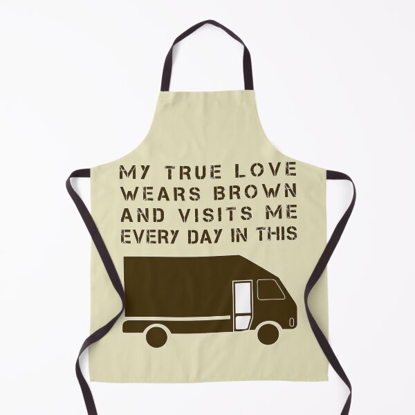 Item preview, Online Shopper - My True Love Wears Brown designed and sold by SnarkSharks.