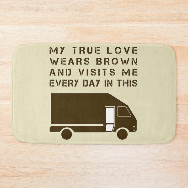 Item preview, Online Shopper - My True Love Wears Brown designed and sold by SnarkSharks.