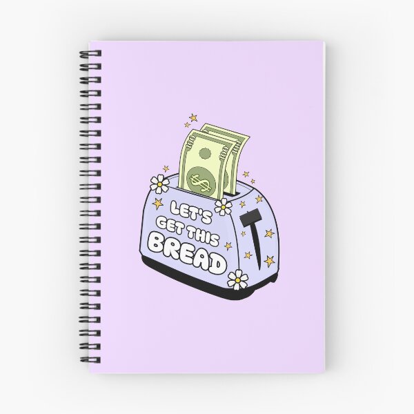 Item preview, Let’s Get This Bread - Funny purple Toaster designed and sold by HuesMeows.