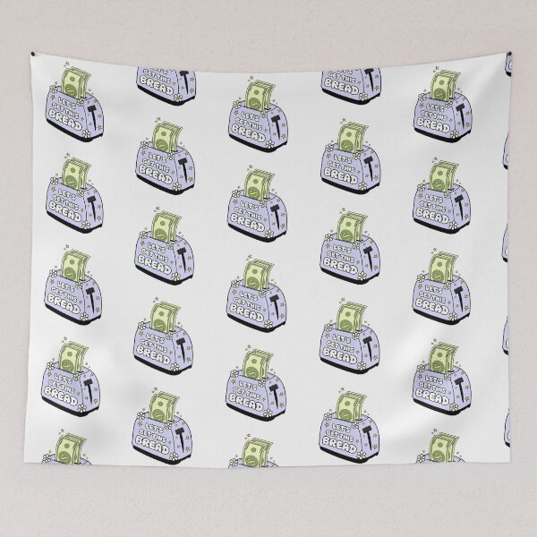 Item preview, Let’s Get This Bread - Funny purple Toaster designed and sold by HuesMeows.
