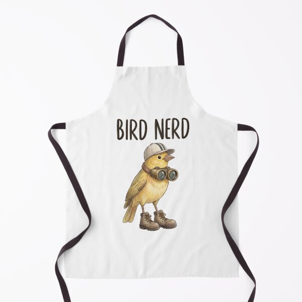 Item preview, Bird Nerd Cute Yellow Canary Birdwatching Illustration designed and sold by tarzbol.