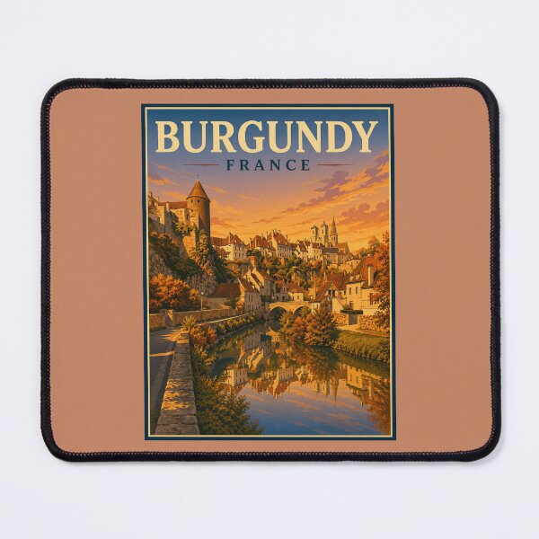 Item preview, Burgundy - France designed and sold by GoodOldVintage.