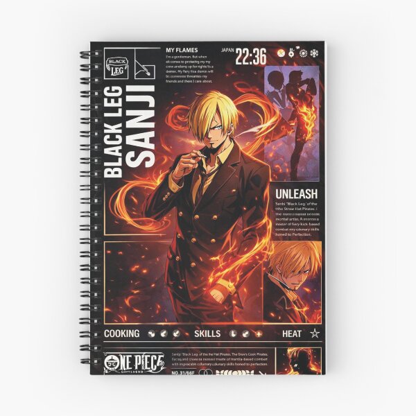 Item preview, One Piece Sanji: Black Leg Diable Jambe Anime Fan Art designed and sold by benja-08.
