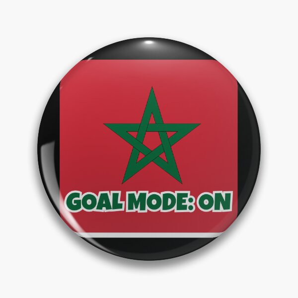 Item preview, Morocco Soccer Fan Shirt – GOALMODE: ON Football Tee designed and sold by LovelyHappyGift.