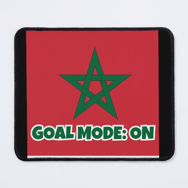 Item preview, Morocco Soccer Fan Shirt – GOALMODE: ON Football Tee designed and sold by LovelyHappyGift.