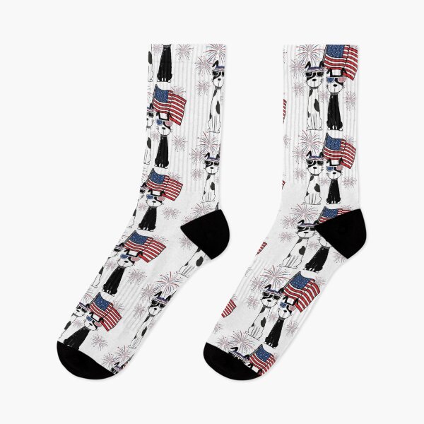Item preview, Patriotic Dogs with Fireworks designed and sold by m2inspiration.