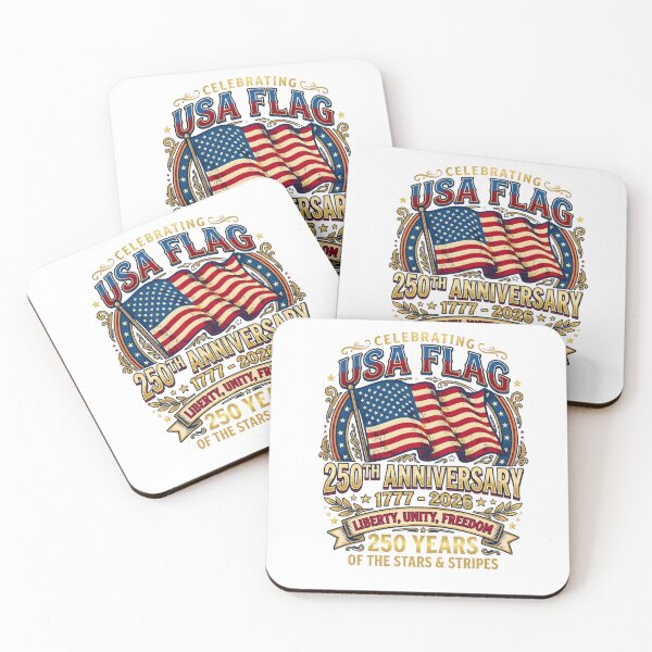 Item preview, America 250 - A Quarter Millennium Commemorative Emblem (1776-2026) designed and sold by laughingshirts.