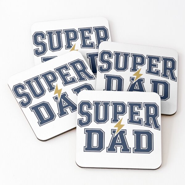 Item preview, Super Dad Retro Varsity Lightning Bolt Father's Day designed and sold by PACS0011.
