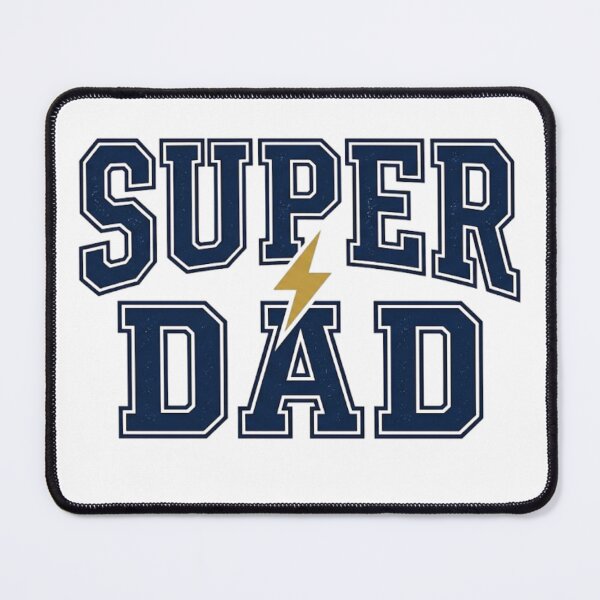 Item preview, Super Dad Retro Varsity Lightning Bolt Father's Day designed and sold by PACS0011.