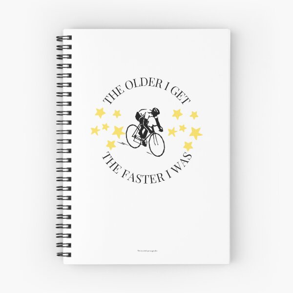 Item preview, THE OLDER I GET THE FASTER I WAS meme cycling sport old man  designed and sold by cyclingmania.