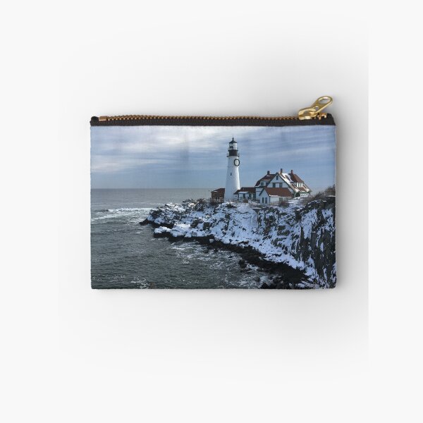 Item preview, Portland Head Lighthouse in Maine during Winter designed and sold by TCB-Studio.