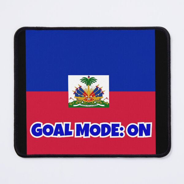 Item preview, Haiti Soccer Fan Shirt – GOALMODE: ON Football Tee designed and sold by LovelyHappyGift.