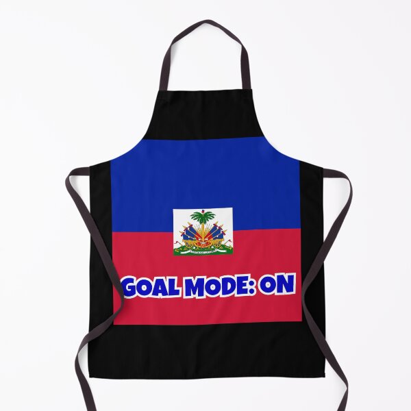 Item preview, Haiti Soccer Fan Shirt – GOALMODE: ON Football Tee designed and sold by LovelyHappyGift.