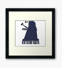 exterminate Framed Print
