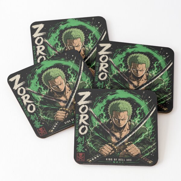 Item preview,  Roronoa Zoro King of Hell Arc Streetwear  Anime Design” designed and sold by TulipsArtDesigns .