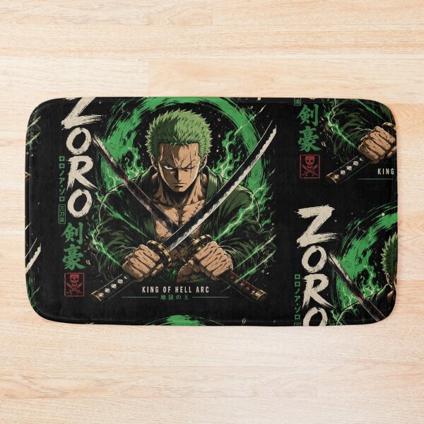 Item preview,  Roronoa Zoro King of Hell Arc Streetwear  Anime Design” designed and sold by TulipsArtDesigns .