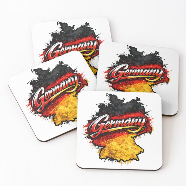 Item preview, Germany Border Flag Colors – Cool Patriotic Streetwear Design designed and sold by darkan1.