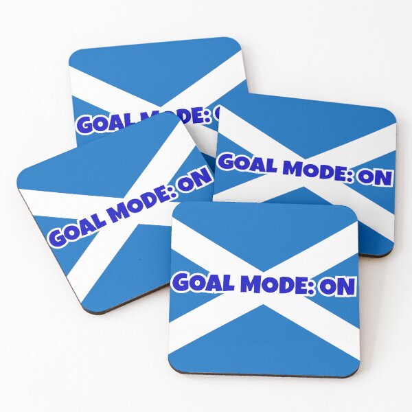 Item preview, Scotland Soccer Fan Shirt – GOALMODE: ON Football Tee designed and sold by LovelyHappyGift.