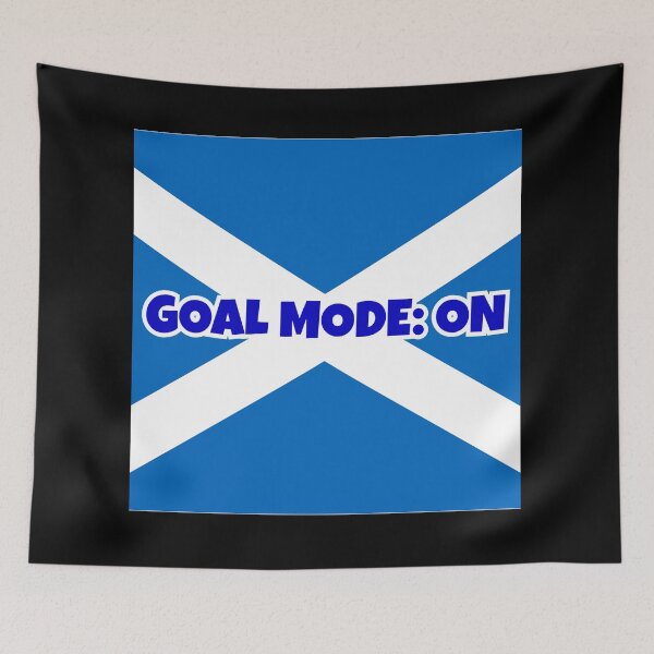Item preview, Scotland Soccer Fan Shirt – GOALMODE: ON Football Tee designed and sold by LovelyHappyGift.