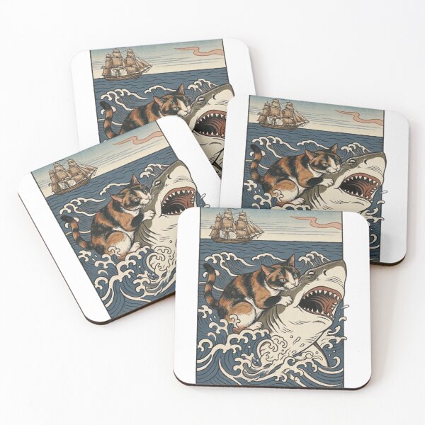 Item preview, Epic Battle: Jaby the Cat and The Great White designed and sold by Bobo-fish.